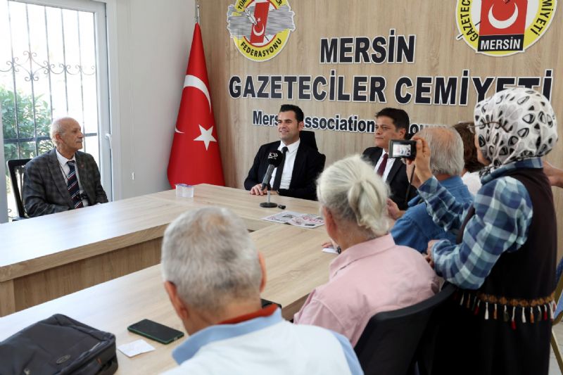 AKDENİZ BELEDİYE BAŞKAN VEKİLİ BEŞİKCİ’DEN MGC’YE İADE-İ ZİYARET