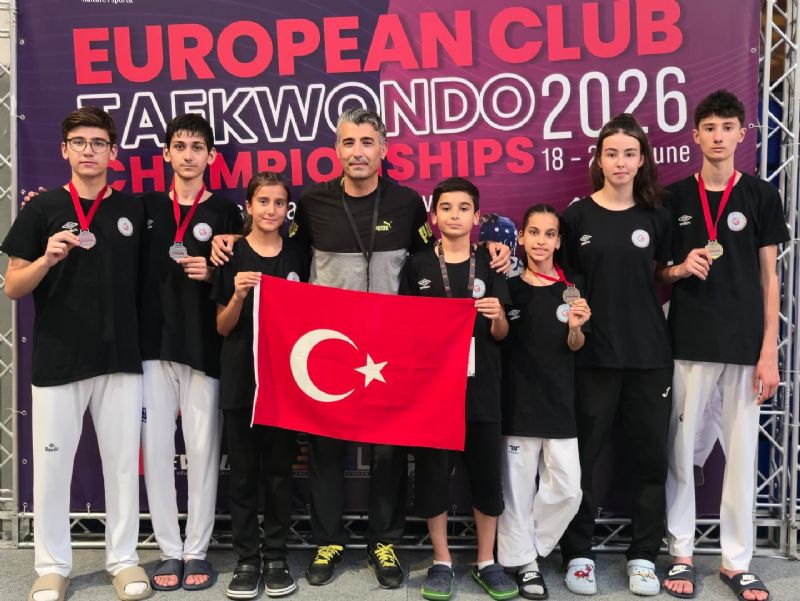 MERSİNLİ TEKVANDOCULARDAN ULUSLARARASI BAŞARI