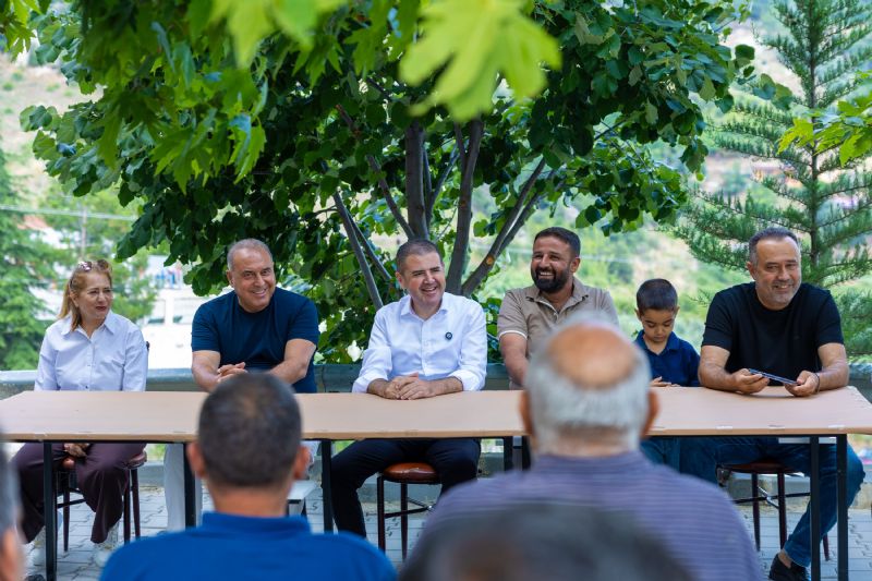 BAŞKAN TUNCER KIRSALI ADIM ADIM GEZİYOR, VATANDAŞIN SESİNİ YERİNDE DİNLİYOR