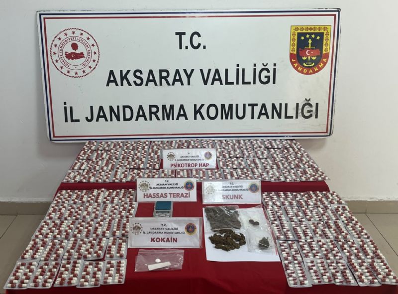 UYUŞTURUCU SEVKİYATINA AKSARAY JANDARMASINDAN DARBE: 2 TUTUKLAMA