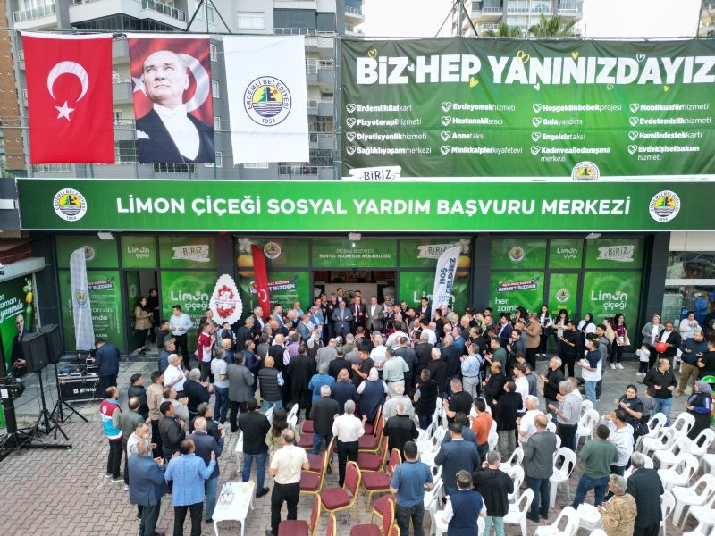 ERDEMLİ’DE SOSYAL YARDIMLAR İÇİN YENİ MERKEZ AÇILDI