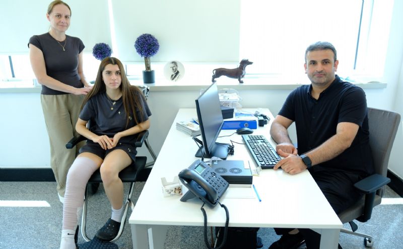İNGİLTERE’DEN GELEN GENÇ SPORCUYA MERSİN’DE BAŞARILI OPERASYON