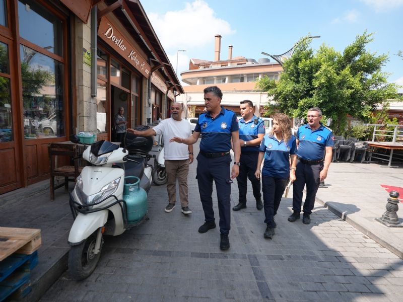 TARSUS’TA ZABITADAN ESNAFA ORTAK KULLANIM ALANI BİLGİLENDİRMESİ