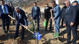 Vali Su, fidan dikim çalışmalarına katıldı