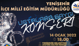 Yenişehir’de sağlık çalışanlarına ithafen konser