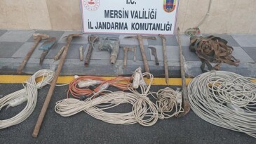 Kaçak kazı yapanlar suçüstü yakalandı