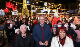 Mezitli’de renkli yılbaşı eğlencesi