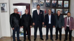 MHP Toroslar İlçe Yönetimi Başkan Sarı’yı Ziyaret Etti