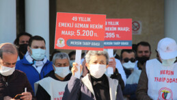 Tıp Bayramı’nda greve gittiler