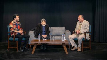 Cevat Çapan, oyuncularla buluştu