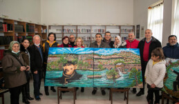 Gazi Çiftliği’nde Ressam Nazan Kundak sergisi