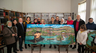 Gazi Çiftliği’nde Ressam Nazan Kundak sergisi