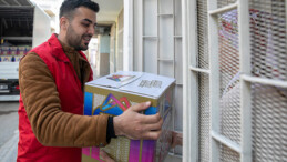 Dar gelirli hanelere 120 bin gıda kolisi