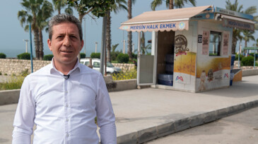 43. Halk Ekmek Büfesi Karaduvar’da hizmette