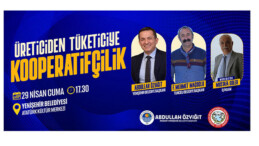 Yenişehir’de ‘Üreticiden Tüketiciye Kooperatifçilik’ paneli