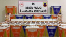 Jandarmadan kaçak sigara operasyonu