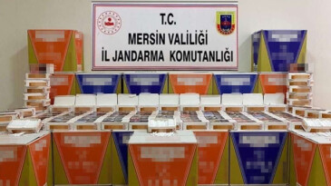 Jandarmadan kaçak sigara operasyonu
