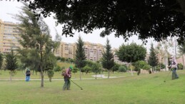 Toroslar’ın parklarına bahar bakımı