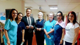TARSUS CHP’DEN HEMŞİRELERE SÜRPRİZ ZİYARET
