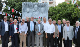 3 FİDANIN MEZİTLİ’DEKİ ANITINI ARKADAŞLARI AÇTI