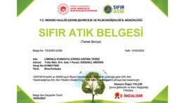 MESKİ SIFIR ATIK BELGESİ SAYISINI 17’YE ÇIKARDI