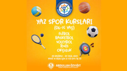 YAZ SPOR KURSLARI İÇİN KAYITLAR BAŞLADI