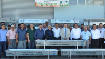 YETİŞTİRİCİLERE HAYVAN SULAĞI DESTEĞİ