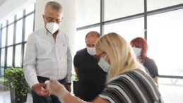 MEZİTLİ BELEDİYESİ PERSONELİNE ŞEKER VE KANSER TARAMASI