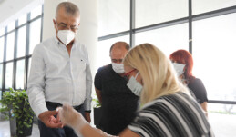 MEZİTLİ BELEDİYESİ PERSONELİNE ŞEKER VE KANSER TARAMASI