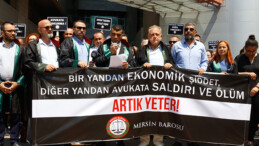 MERSİN BAROSU SALDIRILARA KARŞI BOYKOTTA