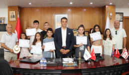 ÖĞRENCİLERDEN ALTUNOK’A ZİYARET