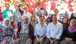BAŞKAN SEÇER, İLÇE ZİYARETLERİNİ ERDEMLİ İLE SÜRDÜRDÜ