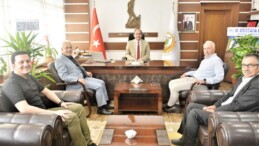 MÜDÜR YALÇIN’A ZİYARETLER SÜRÜYOR