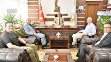 MÜDÜR YALÇIN’A ZİYARETLER SÜRÜYOR