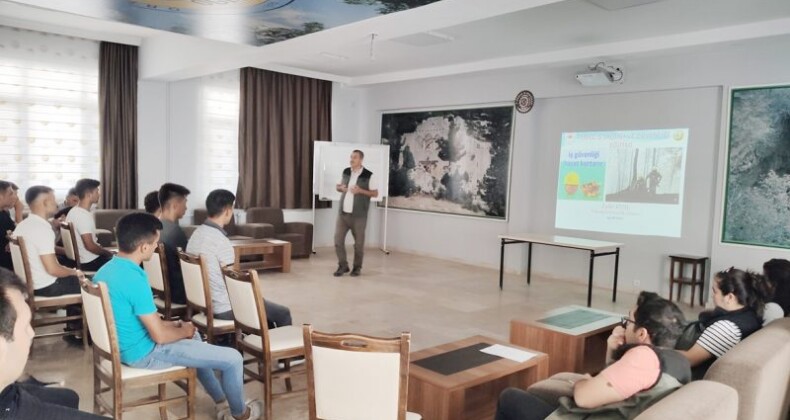MUT’TA ATEŞ SAVAŞÇILARINA İŞBAŞI EĞİTİMİ VERİLDİ