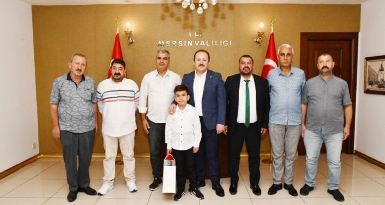 VALİ PEHLİVAN’A ZİYARETLER SÜRÜYOR
