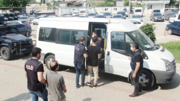 “TEMİZLEME 2” OPERASYONUNDA  GÖZALTINA ALINANLAR ADLİYEDE
