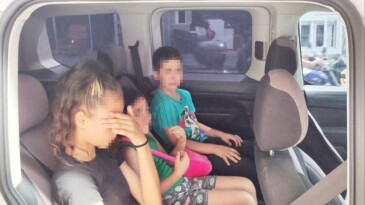 ÇOCUKLARINI KEBAPÇIYA BIRAKIP ORTADAN KAYBOLDU