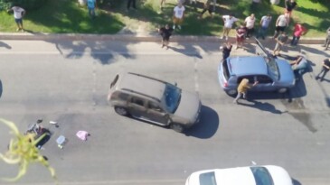 DİKKATSİZ SÜRÜCÜ FECİ KAZAYA NEDEN OLDU