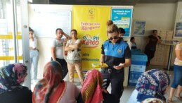 MERSİN POLİSİ KADINLARA KADES’İ ANLATTI