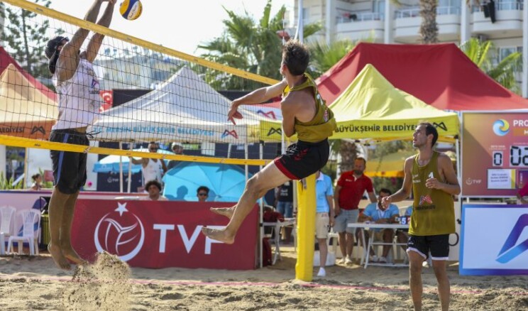 PRO BEACH TOUR MERSİN ETABI KIZKALESİ’NDE BAŞLADI