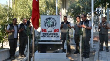 ORMAN ŞEHİDİ  AYDIN UNUTULMADI