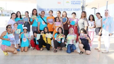 TOROSLAR’IN GENÇLİK KAMPI  DOLU DOLU GEÇTİ