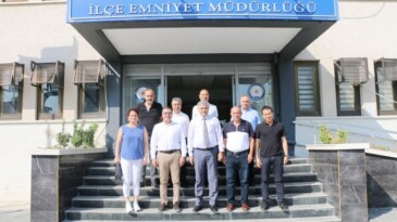 TARSUSLU PATRONLARDAN  EMNİYET VE JANDARMAYA ZİYARET