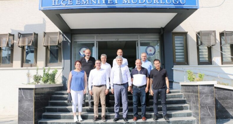 TARSUSLU PATRONLARDAN EMNİYET VE JANDARMAYA ZİYARET
