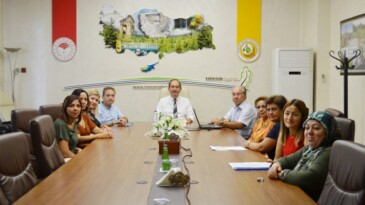Şube Müdürlüklerinden  Bölge Müdürü Yalçın’a brifing