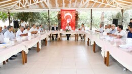 BAŞKAN GÜLTAK, ZABITA İLE BULUŞTU