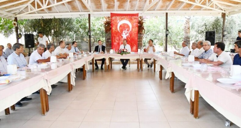 BAŞKAN GÜLTAK, ZABITA İLE BULUŞTU