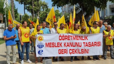 Öğretmenler: “İptal edin”