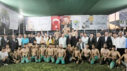 YÖRÜKLERİN GÜREŞLERİ NEFES KESTİ